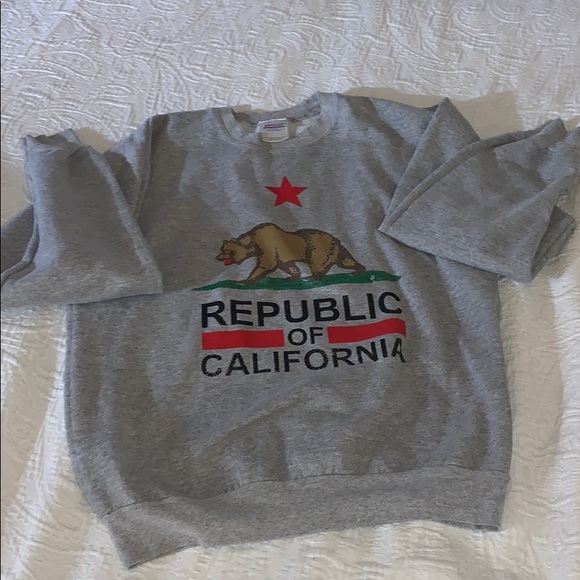 Hanes Other - Gray Men’s California Sweater Size Medium